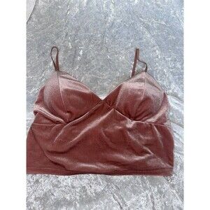 Bozzolo pink  crop top L